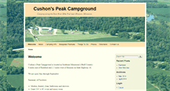 Desktop Screenshot of cushonspeakcampground.com